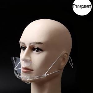 Transparent protective visor, mask, nose shield, mouth shield 10 PCs