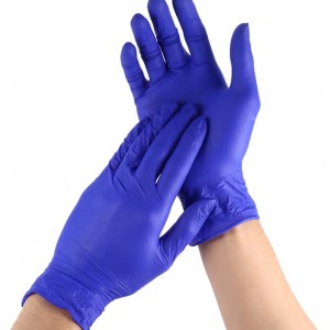 Перчатки NITRYLEX® CLASSIC, синяя,  М, 100 шт, 50 пар, нитриловые, не стерильные, защитные, смотровые, нитрилекс, Малазия, Mercator Medical