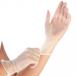 Gloves vinyl without powder Nitrylex® Ideall Vinyl XL 50 pairs 100 pcs Mercator Medical