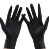 Guantes de nitrilo negro Shanmei, talla XS, 5-6 cm, 100 uds, 50 pares-41885-Ubeauty-Consumibles