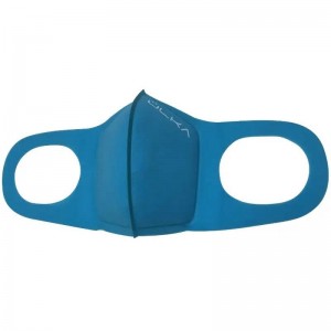 Máscara de carvão protetora reutilizável ULKA, azul, 2 meses de uso