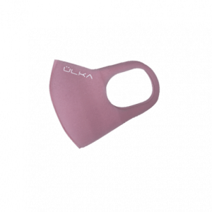 Reusable Ulka pitta mask simple, powder pink №12, retains 99% of pollen microparticles