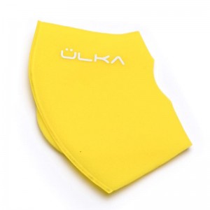 Pitta reutilizável, máscara Ulka, máscara Ulka, amarela, retém 99% das micropartículas de pólen e misturas transportadas pelo ar