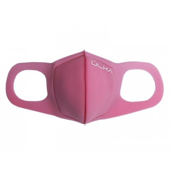Wiederverwendbare ULKA Aktivkohlemaske Ulka Maske Aktivkohleschutz, pink, yulka