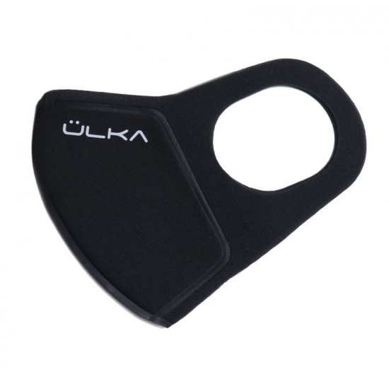 Многоразовая защитная угольная маска ULKA, маска Ulka угольная, черная, для эффективной защиты органов дыхания, Юлка, Юлька