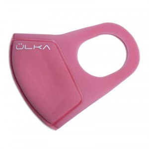 Máscara de carvão reutilizável ULKA Máscara de proteção de carvão Ulka, rosa, yulka