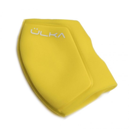 Ulka reusable protective mask, Ulka mask, with charcoal filter, pitta, yellow, use period 2 months