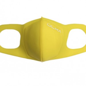Многоразовая защитная маска Улка, маска Ulka, с угольным фильтром, питта, желтая