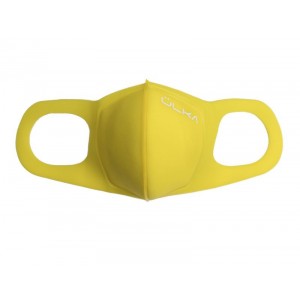 Reusable ULKA protective mask, ULKA mask, with carbon filter, Pitta, yellow
