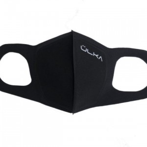 Máscara de carvão ULKA protetora reutilizável, máscara de carvão Ulka, preta, para proteção respiratória eficaz, Yulka, Yulka