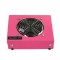 Маникюрная вытяжка Ulka MINI X1, розовая, пылесос с мешком, 19 Вт, настольный пылесборник для маникюра