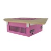 Verzonken manicurekap Ulka X2F HEPA, roze, gemaakt van slagvaste duurzame kunststof, 6 jaar continu gebruik, 52 W, met Hepp-filter