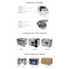 Limpador ultrassônico Codyson, CD-Ultrasonic Cleaner CD-2800, original, 600ml, 50W, Cody, Certificado, Garantia, 12 meses-3599-Codyson-Esterilização e desinfecção