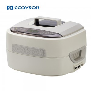 Ultrasonic cleaner Codyson, 4821, 2500ml, heating function, 35 KHz, original, Certificate, Ultrasonic Cleaner