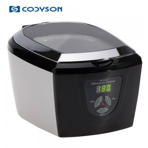 Limpador ultrassônico Codyson, Limpador ultrassônico CD-7810A, original, 750ml, certificado, ano de garantia, esterilização, temporizador, 40 kHz, 50 W, visor, preto