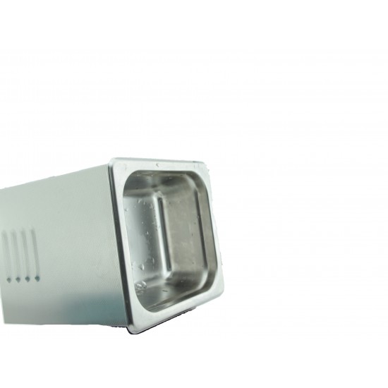 Limpiador ultrasónico para limpieza 1,3 l, 80 W, con cesta, acero inoxidable, SUS 304L, mecánico, sin calefacción, temporizador 30 minutos, J08-3337-Ubeauty-Esterilización y desinfección