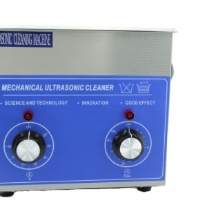 Ultrasonic cleaning bath 3.2 l, 40KHZ, 120W, with basket, stainless steel, SUS 304L, timer 30 min, without heating, J20