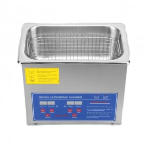 Limpador ultrassônico 2 l, com cesto, digital, 80W, água aquecida 80 graus, 100w, Máquina de limpeza ultrassônica, 40KHZ, S10