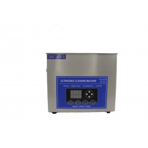 Limpador ultrassônico 3,2L, Máquina de limpeza ultrassônica digital, 40KHZ, 120W, S20T, 40KHZ, potência ajustável, 180W, 300W aquecido, controle digital