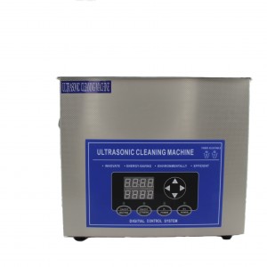 ULTRASONIC cleaner, 6.2 l, S30T, 40KHZ, with adjustable power of 180 Watts, digitally controlled, heated 300 Watts, 80 degrees