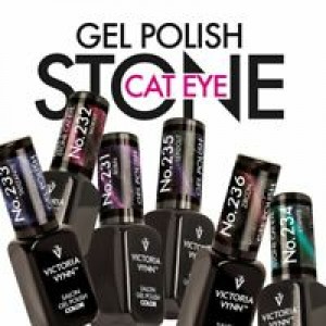 Гель лак кошачий глаз, Виктория Винн, Gel polish, cat eye, Victoriya Vynn, 8мл