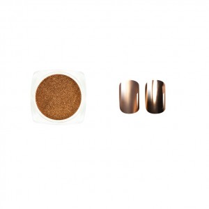 Wrijven voor nagels, Copper metallic, Victoria Wynn, metallic dust cooper, Victoria Vynn, no 17, 2g