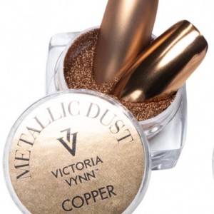 Nail RUB, Copper metallic, Victoria vynn, metallic dust cooper, Victoria Vynn, no 17, 2gr