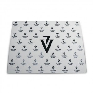 Силіконовий килимок Victoria Vynn 40х30 см з підставкою для рук, білий, комплект, набір