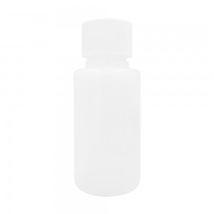  Flacon en plastique de 50 ml avec bouchon blanc