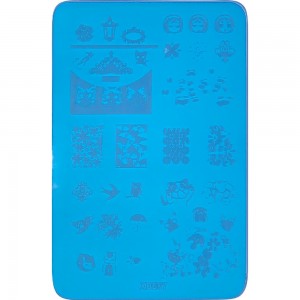  Stencil for stamping 9.5*14.5 cm plastic XDE07 ,MAS035