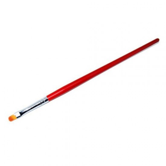 Gel brush red handle #6-59163-China-Brushes, saws, bafs