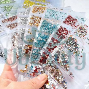  strass pour ongles pour ongles en assortiment 1440 pcs