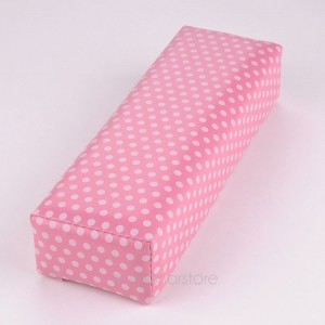  Armrest PINK in white dots