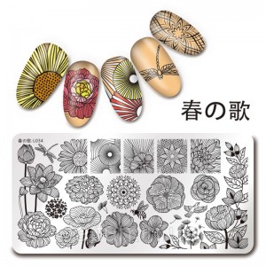 Stamping plate Born Pretty BP-L034