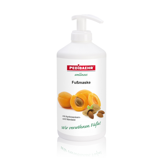 SPA foot mask with apricot seeds and sweet almond oil, 500 ml. Dispenser. Pedibaehr, 32737, Cosmetics for feet,  Health and beauty. All for beauty salons,Care ,Cosmetics for feet, buy with worldwide shipping