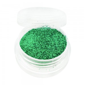  Glitter in a jar BRIGHT GREEN Full to the brim and convenient for the master packaging Factory packaging