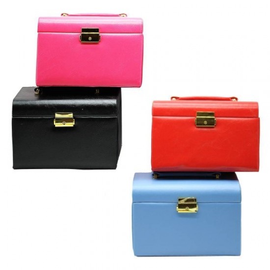 Jewelry case 005 (22 * 16*14cm), 61022, Suitcases master, nail bags, cosmetic bags,  Health and beauty. All for beauty salons,Cases and suitcases ,Suitcases master, nail bags, cosmetic bags, buy with worldwide shipping