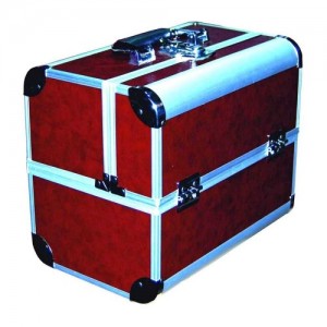  Valise en aluminium 2629 marron mat