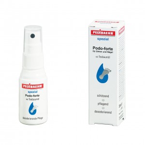 Antimykotische Flüssigkeit für Zehen- und Nagelplatten, 30 ml. Spray. Pedibaehr