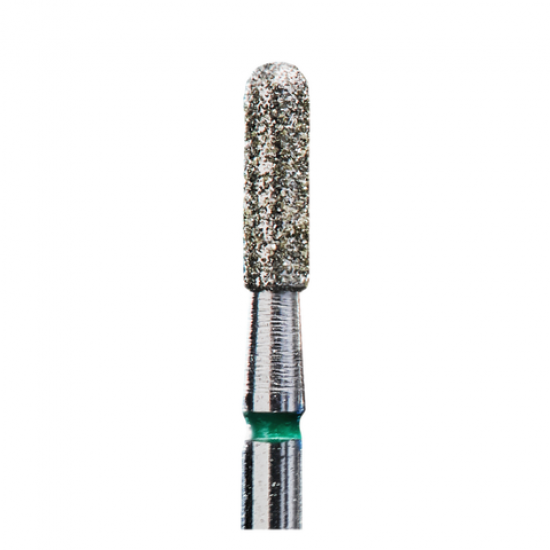 Cortador de diamante Cilindro arredondado verde EXPERT FA30G023/8K-33104-Сталекс-dicas para manicure