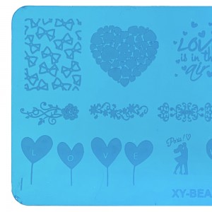  Metal stencil for stamping 6*12 cm XY-BEAUTY 25 ,MAS025