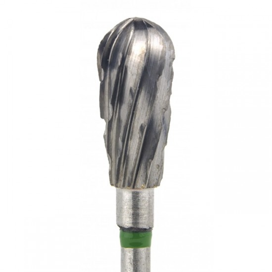 Carbide milling cutter Reverse cone, Large notch, green, Corns treatment, Gel polish removal, 64080, Carbide,  Health and beauty. All for beauty salons,All for a manicure ,Cutters, buy with worldwide shipping