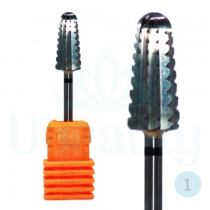 Fresa de metal duro, cone arredondado, para pedicure, nº 1 110542