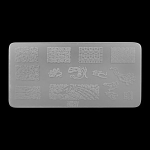  Stencil for stamping 6*12 cm plastic DXE17 ,MAS045