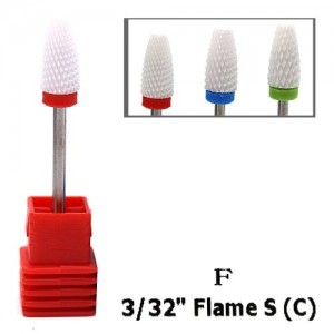 Ceramic cutter (flame) F 3/32 Flame S (red), does not clog, does not heat up, fine