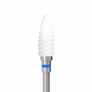Nozzle ceramics M 3/32 Flame S (blue), Gently removes material and does not require strong pressure, The most popular cutter among manicure masters