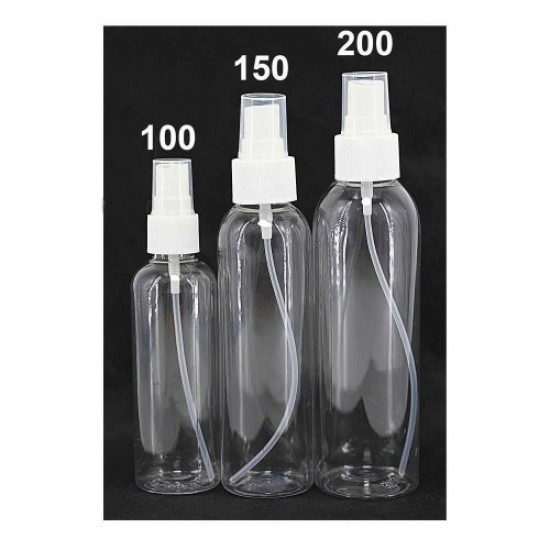 Flacon pulvérisateur transparent en plastique 100 ml-57505-Партнер-Stands et organisateurs