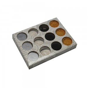 Rub set ORO NEGRO BLANCO PLATA 12 uds.