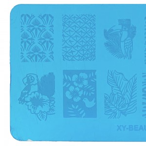  Metallic stencil for stamping 6*12 cm XY-BEAUTY 11, MAS025
