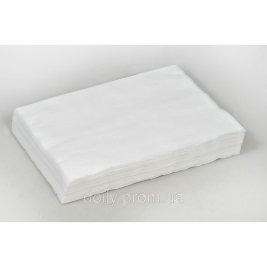 Napkins 20cm x 30cm made of non-woven absorbent material spanlace in a pack, 40g/m2, 100 PCs, Panni Mlada, 33845, TM Panni Mlada,  Health and beauty. All for beauty salons,All for a manicure ,Supplies, buy with worldwide shipping